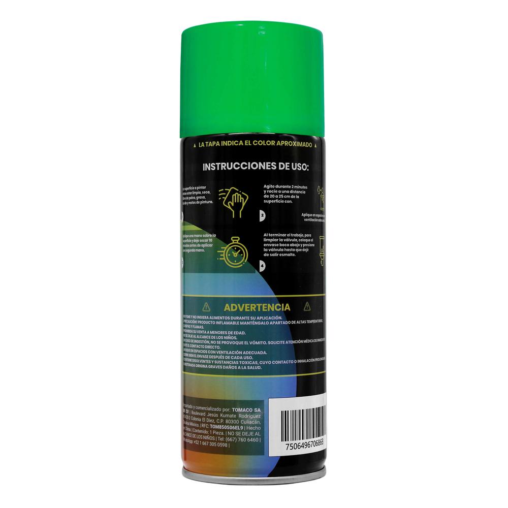 Foto 4 pulgar | Pintura Aerosol Verde Hoja Maple Tools Pack 12