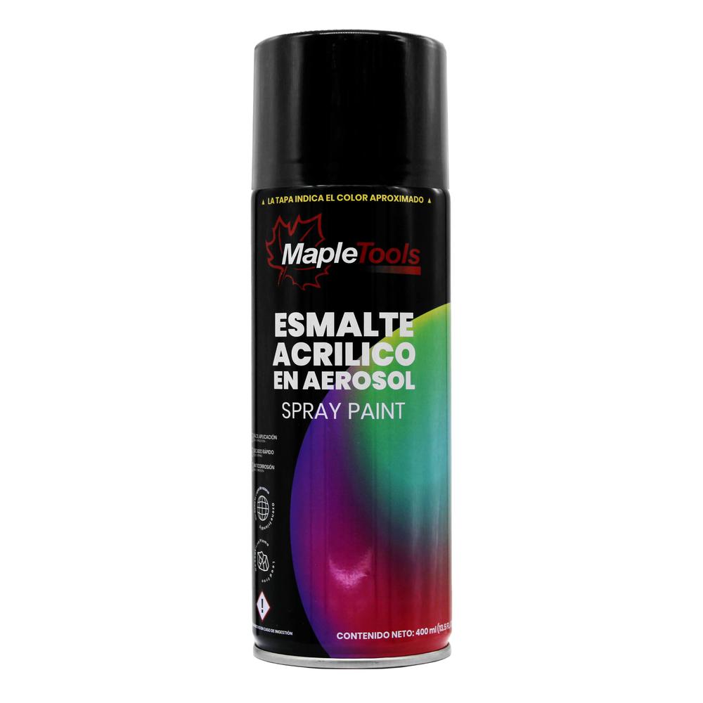 Foto 2 | Pintura En Aerosol Negro Brillante Maple Tools Pack 12