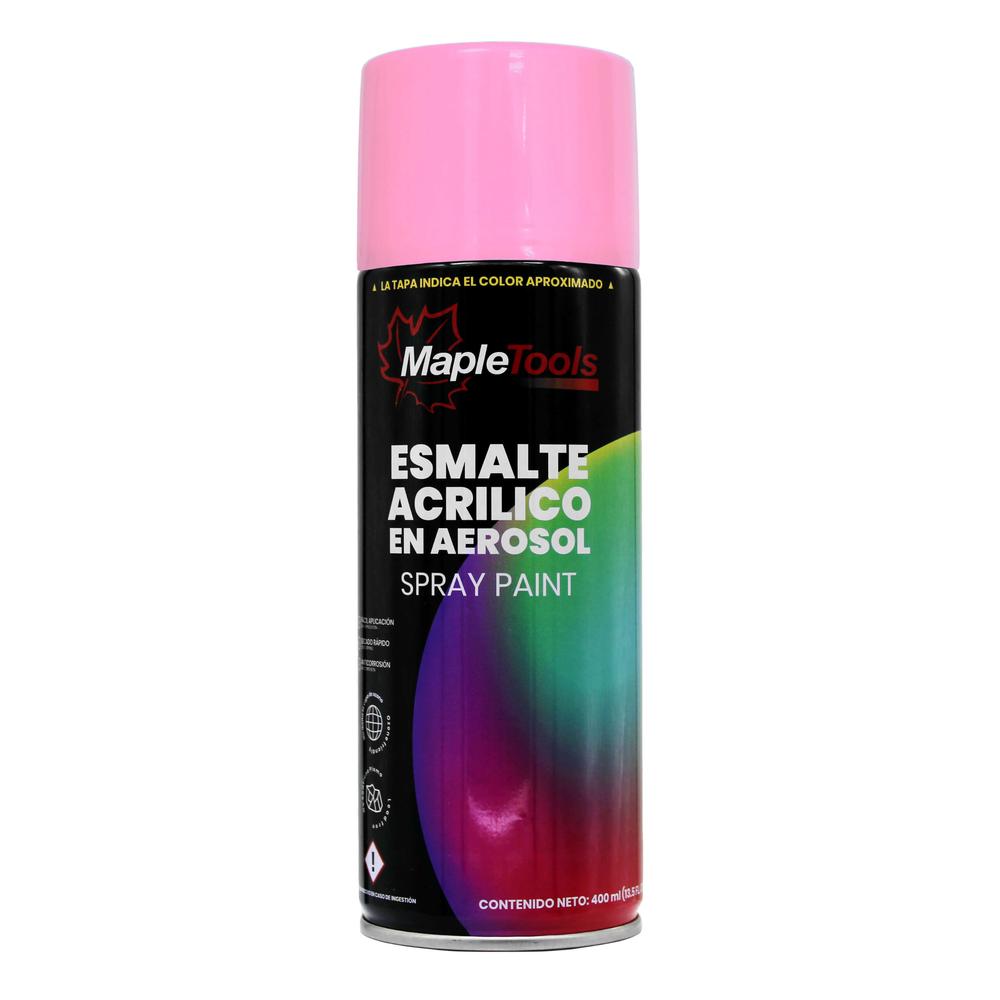 Foto 2 | Pack 12 Pinturas En Aerosol Rosa Mexicano Maple Tools