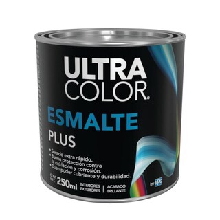Foto 2 | Esmalte Ultracolor Plus Negro de Secado Extra Rápido de 250 ml