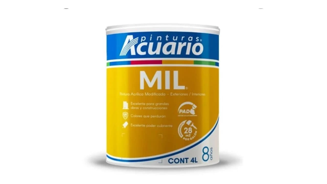 Pintura Cover 1000 Blanco 4 Lt. $799