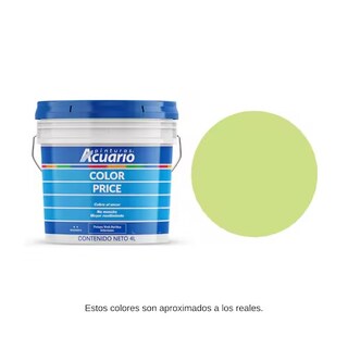 Foto 1 | Pintura Color Price Color Verde Natural 4 Lt