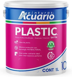 Foto 1 | Pintura Cover Plastic Blanco 1lt.