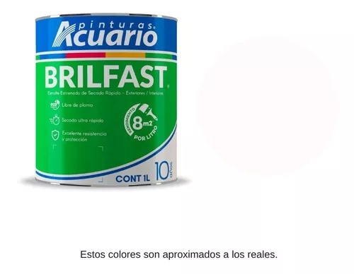 Esmalte Bril Fast Blanco 1lt