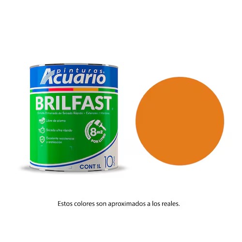 Foto 1 | Esmalte Bril Fast Amarillo Oxido 1lt.