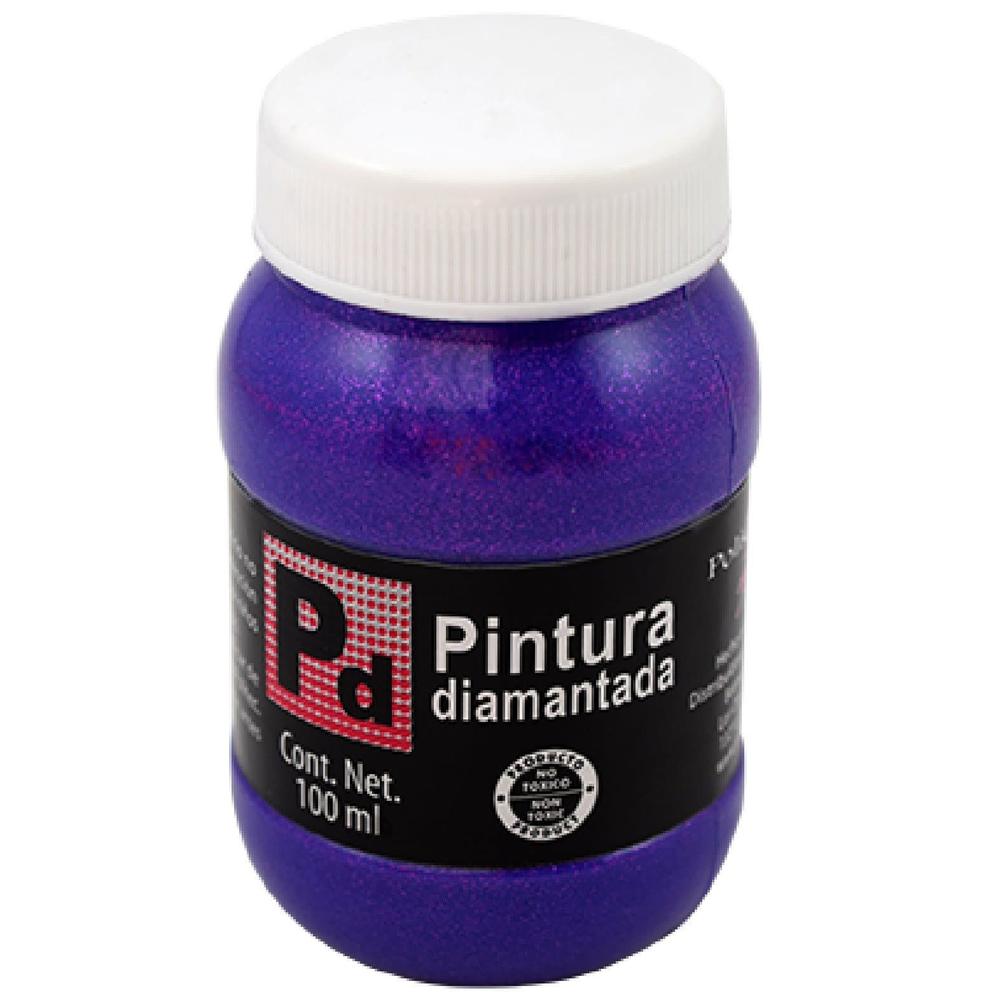 Set 2 Piezas de Pintura Diamantada 100 ml Policraft