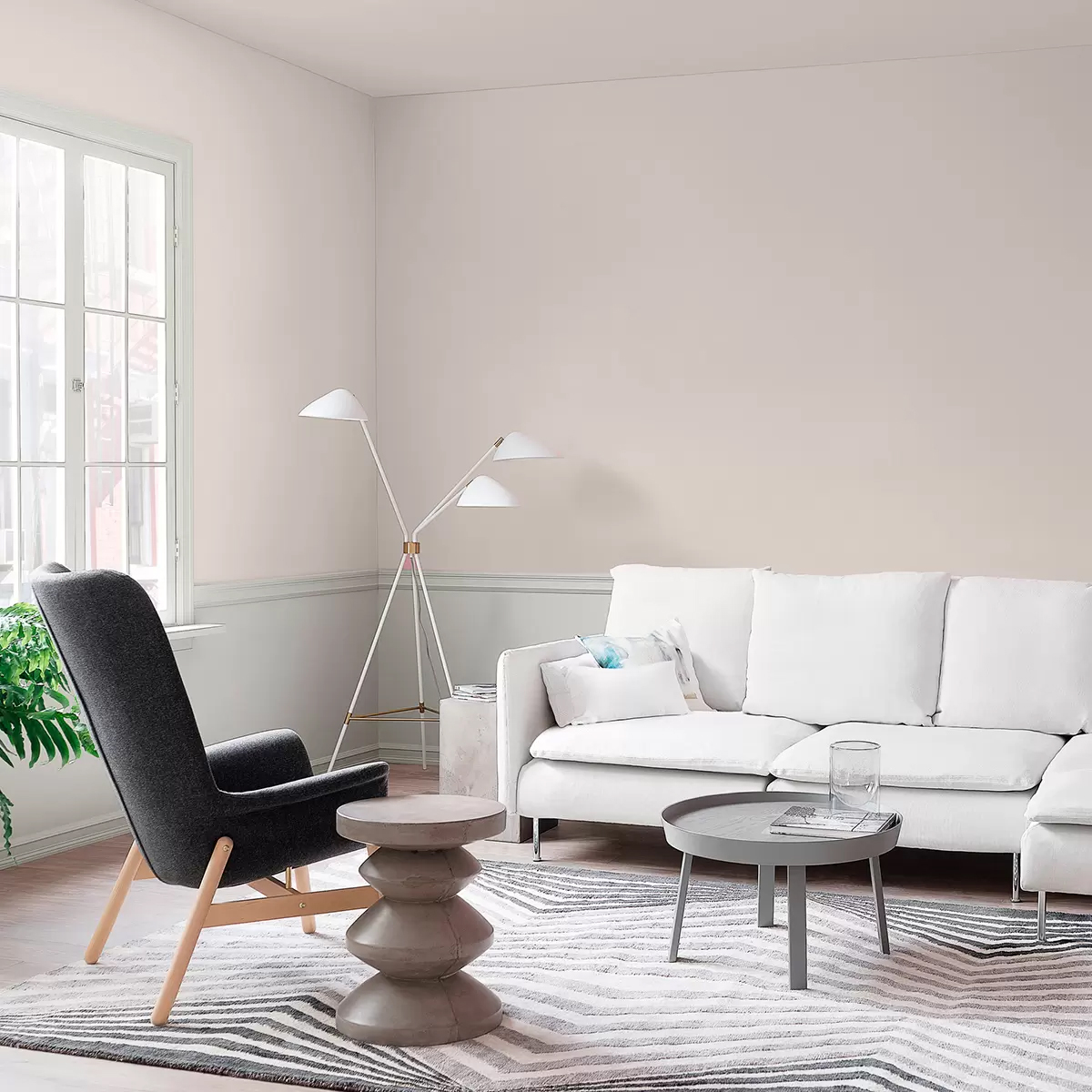 Foto 4 pulgar | Pintura Vinil Plus Vinil-acrílica Sherwin Williams Gris 19 L