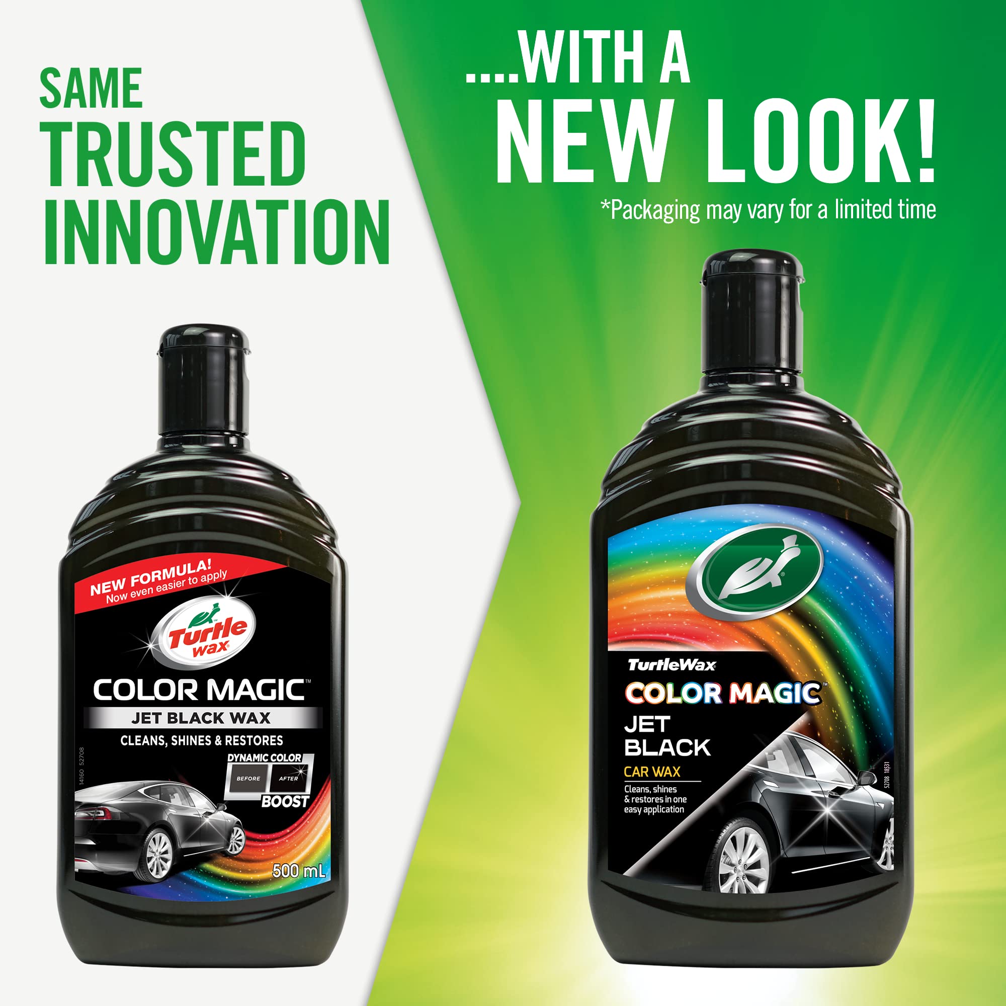 Foto 4 | Esmalte Para Pintura De Coche, Cera Con Forma De Tortuga, Color Negro Mágico, 500 Ml - Venta Internacional.