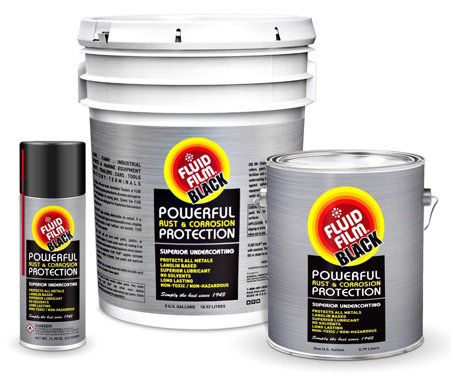 Foto 7 pulgar | Película De Fluido Lubricante Negra Sin Aerosol, 5 Galones - Venta Internacional.