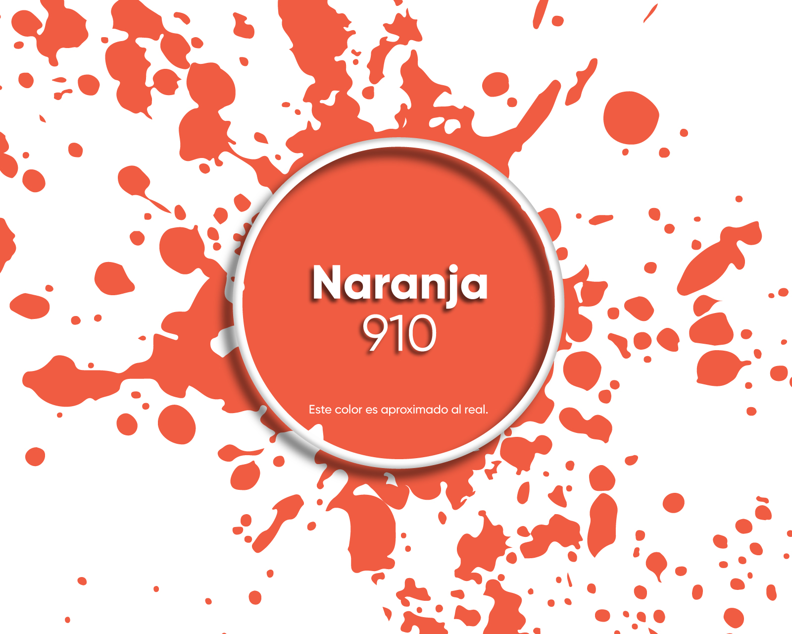 Foto 3 pulgar | Pintura Vinil Acrílica Lavable Pinturas Acuario Color Naranja 19 L