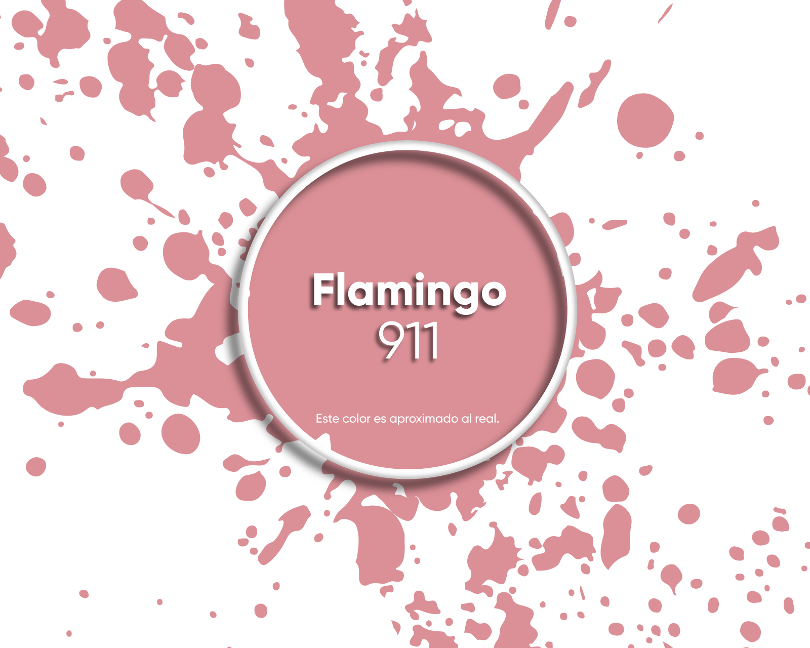 Foto 3 pulgar | Pintura Vinil Acrílica Lavable Pinturas Acuario Acua Cover 3 Años 19 Litros Exteriores Interiores Color Flamingo