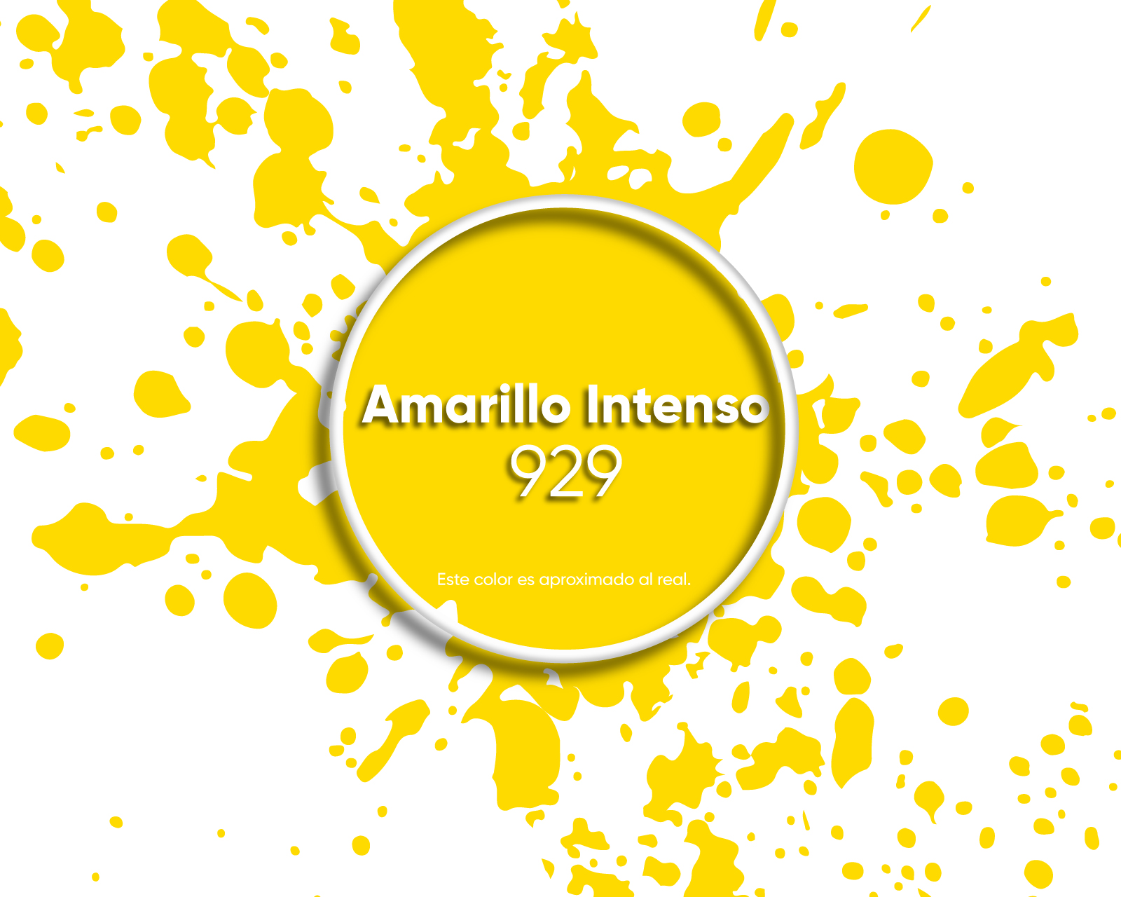 Foto 3 pulgar | Pintura Vinil Acrílica Lavable Pinturas Acuario Acua Cover 3 Años 19 Litros Exteriores Interiores Color Amarillo inten