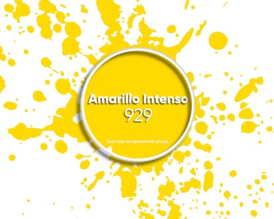 Foto 2 | Pintura Vinil Acrílica Lavable Pinturas Acuario Acua Cover 3 Años 19 Litros Exteriores Interiores Color Amarillo inten