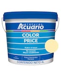 Galon De Pintura Vinilica Lavable Acuario Color Price 4lt - Color Paja