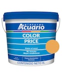 Galon De Pintura Vinilica Lavable Acuario Color Price 4lt - Color Ocre