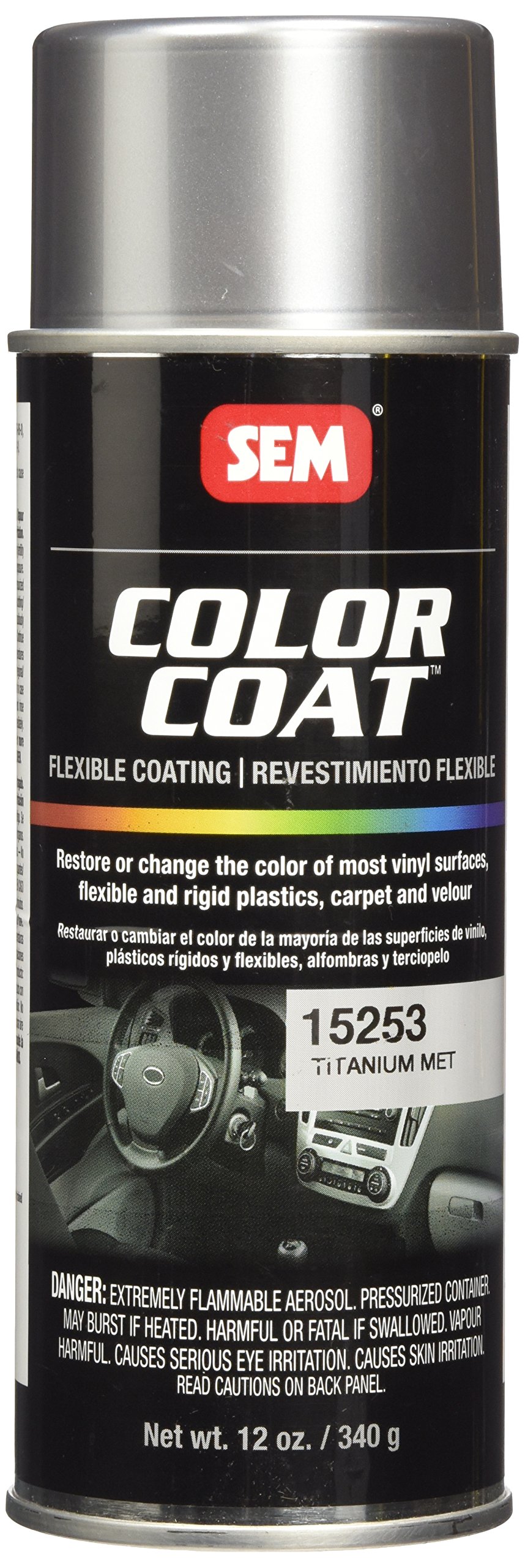 Foto 2 pulgar | Pintura Sem 15253, Pintura De Color Titanio Metalizado, 355 Ml - Venta Internacional.