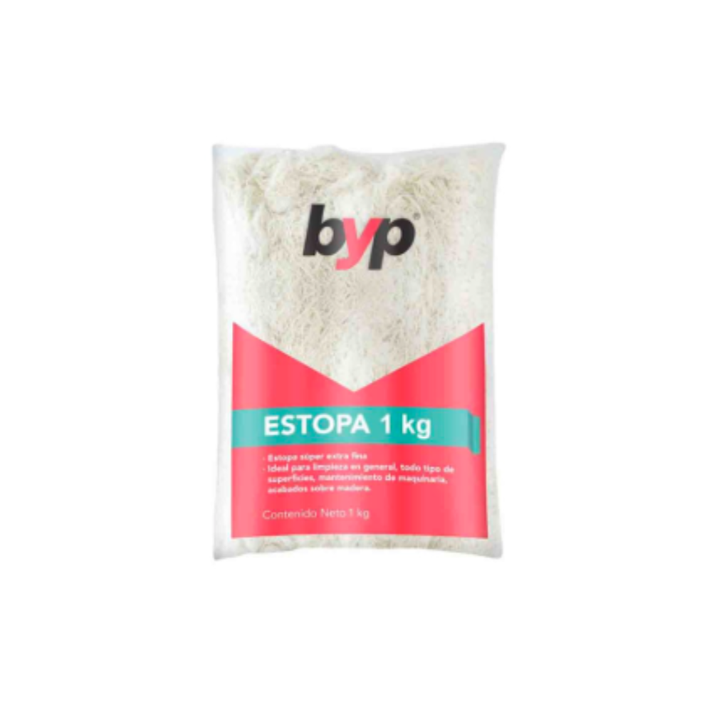 Foto 2 pulgar | Estopa Blanca 1 Kilogramo Byp Est01
