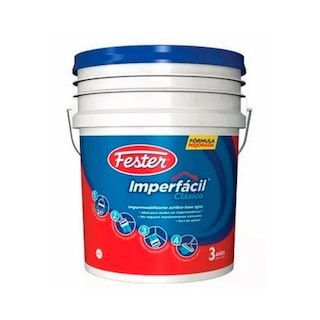 Foto 1 | Impermeabilizante 3 Años Fester Rojo 4 Lt (imperfacil Clasico)
