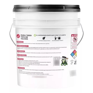 Foto 2 | Impermeabilizante Ecológico Siliconado 19l Eo Safe Imports Esi-17922 Blanco