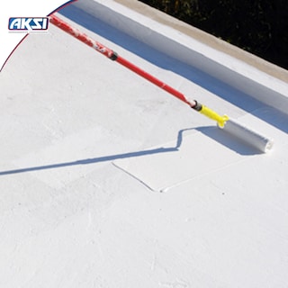Foto 3 | Impermeabilizante Fibratado Aksi Cubeta 19 L Blanco 0.5 - 0.75 L X M2