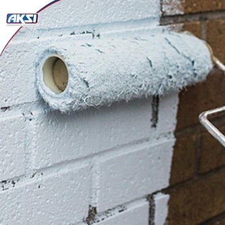 Foto 4 | Impermeabilizante Fibratado Aksi Cubeta 19 L Blanco 0.5 - 0.75 L X M2