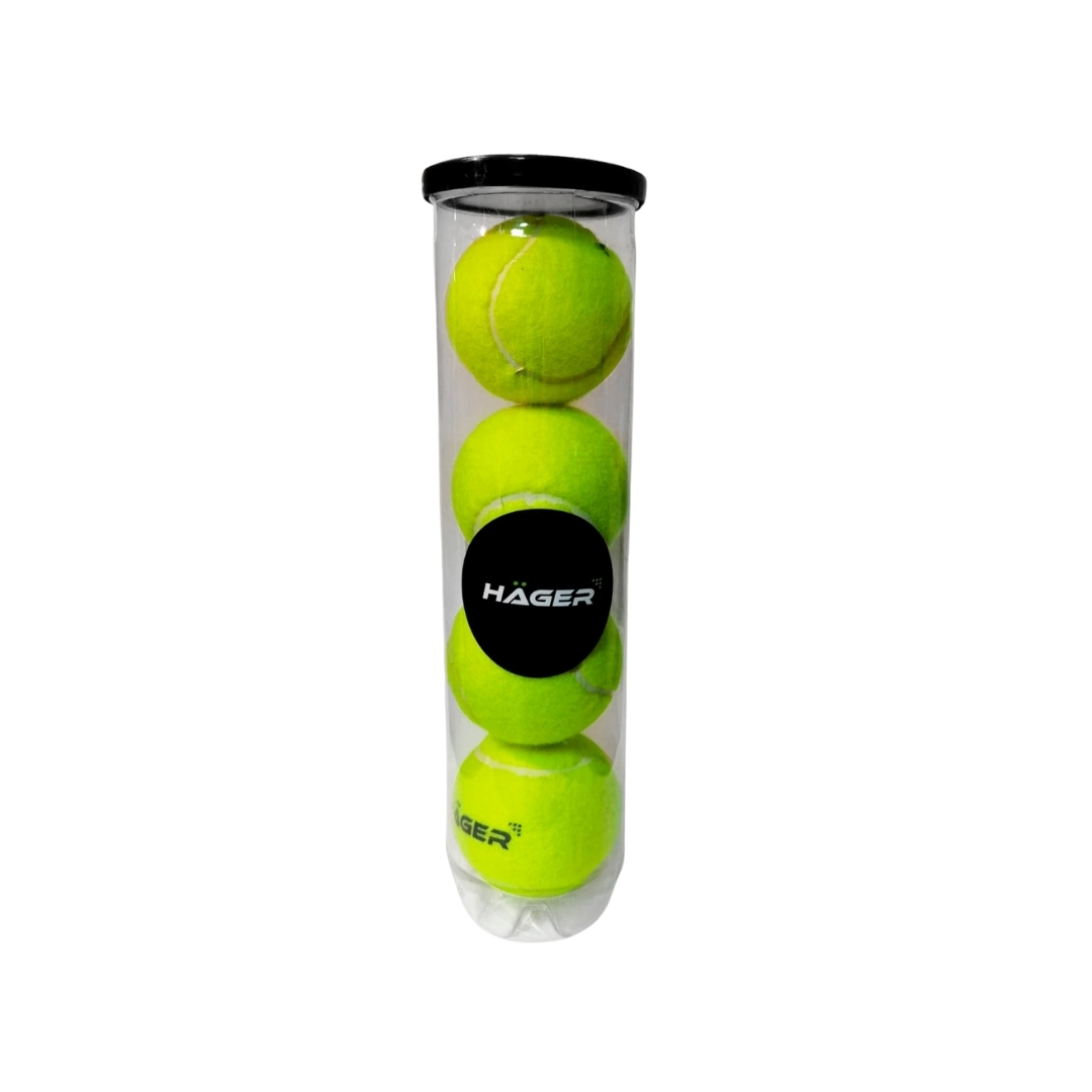 Foto 2 pulgar | Pelotas de Tenis / Pádel / Squash Hager 4 Piezas