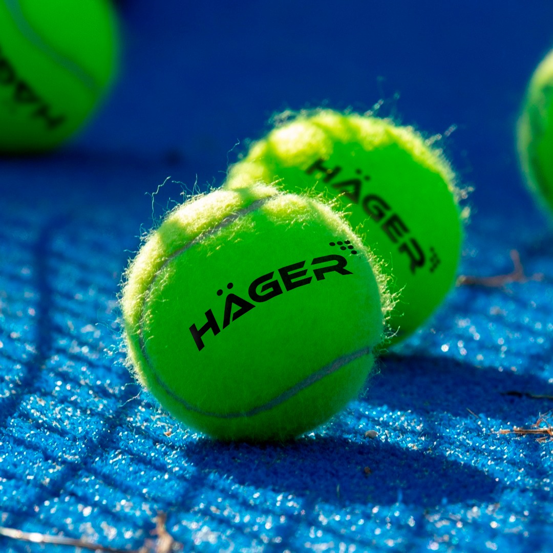 Foto 3 pulgar | Pelotas de Tenis / Pádel / Squash Hager 4 Piezas
