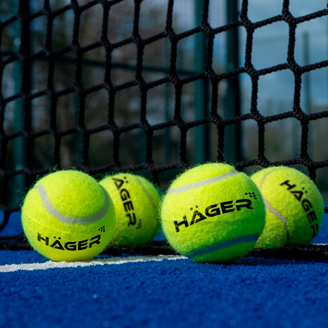 Foto 5 pulgar | Pelotas de Tenis / Pádel / Squash Hager 4 Piezas