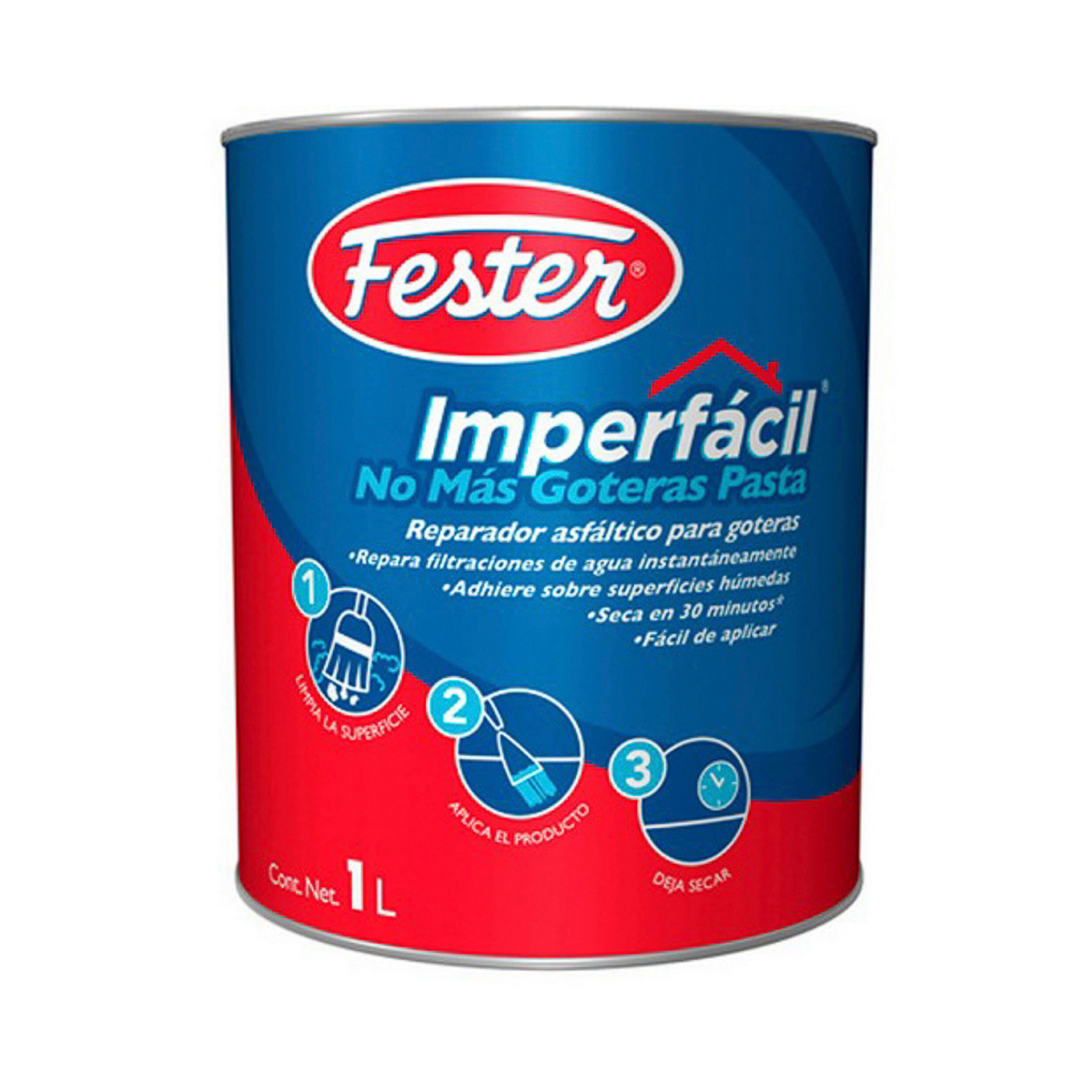 Foto 2 pulgar | Tapa Goteras Fester 1 L Fester Imperfácil No Más Goteras Pasta