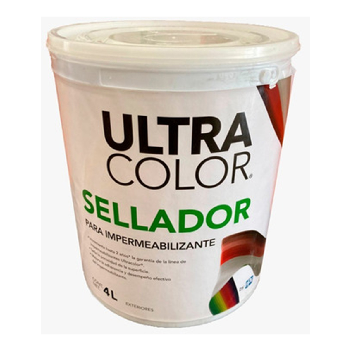 Foto 2 pulgar | Sellador para Impermeabilizante Ultracolor 19a0438287 color Blanco 4l