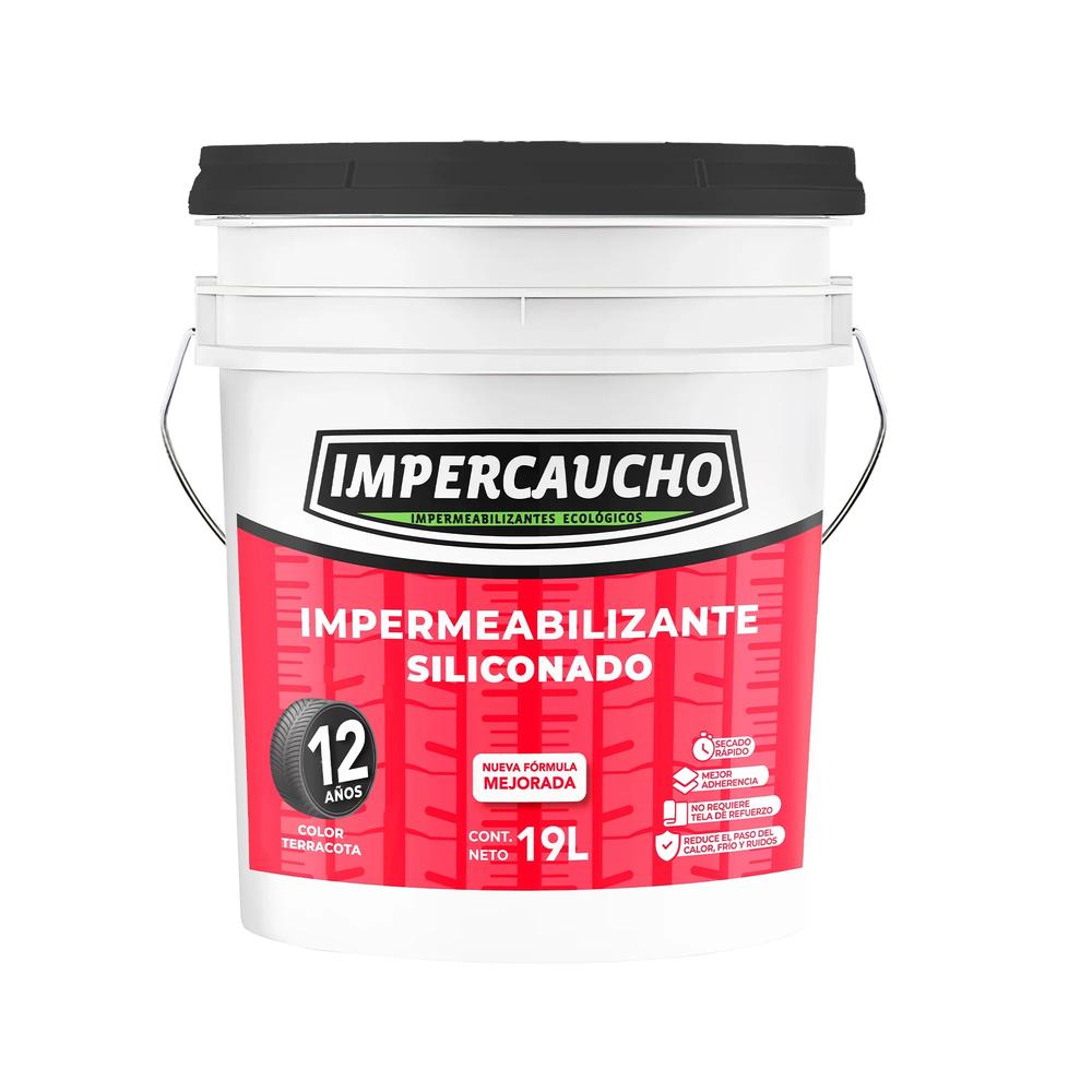 Foto 1 | Impermeabilizante Impercaucho 12 Años Original Fibratado 20m2