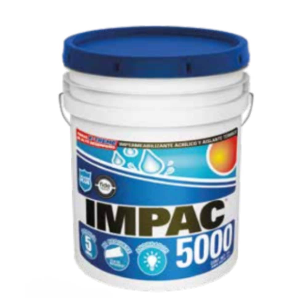 Impermeabilizante Impac 5000 Fibratado 19l $1,700