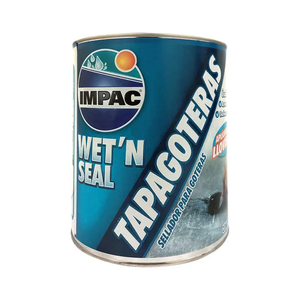 Tapagoteras Impac Wet N' Seal Negro 3.8l