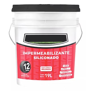 Foto 1 | Impermeabilizante Ecológico Siliconado 19l Eo Safe Imports Esi-17923 Rojo