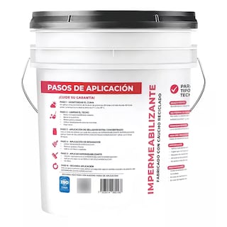 Foto 3 | Impermeabilizante Ecológico Siliconado 19l Eo Safe Imports Esi-17923 Rojo