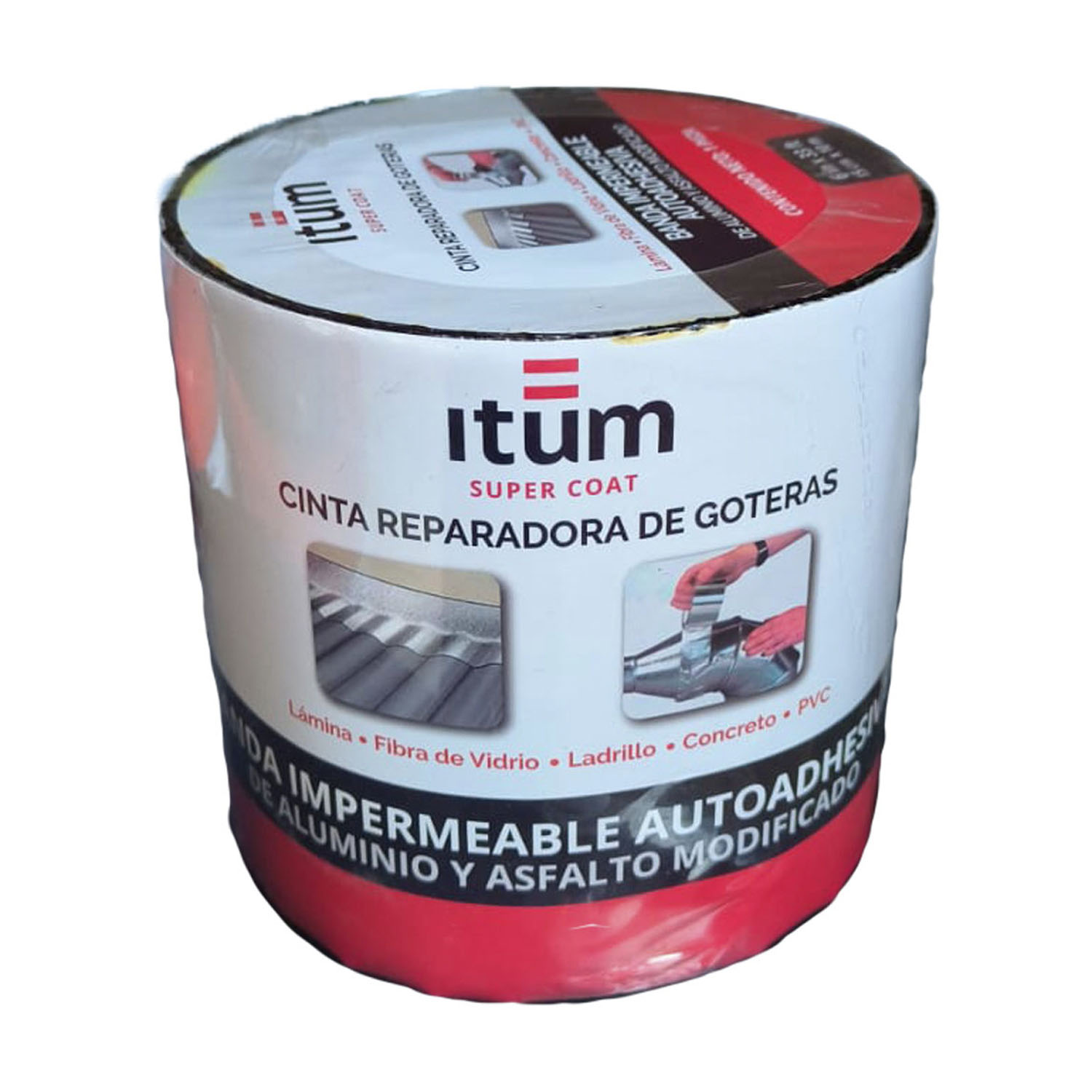 Foto 3 pulgar | Impermeabilizante Itum Autoadherible Cinta Reparadora De Goteras 15cmx10m