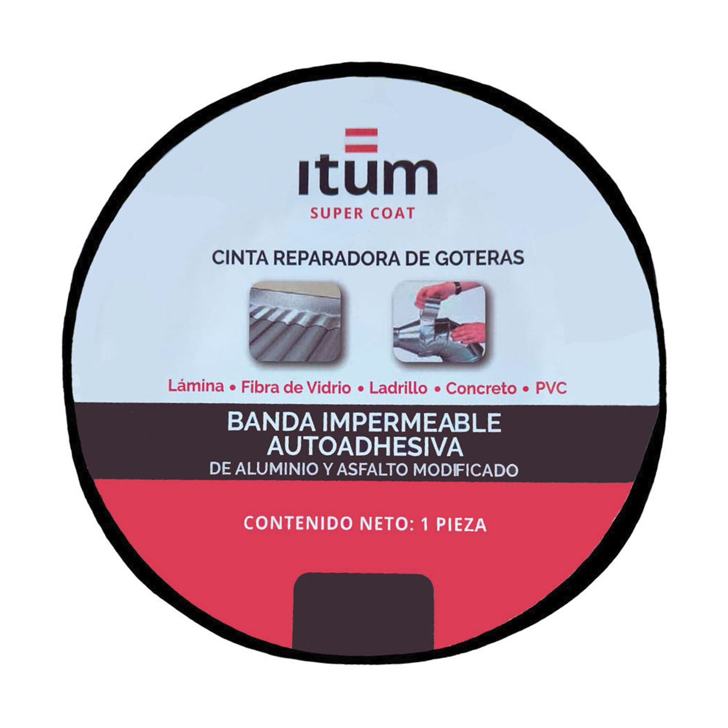 Foto 5 pulgar | Impermeabilizante Itum Autoadherible Cinta Reparadora De Goteras 15cmx10m