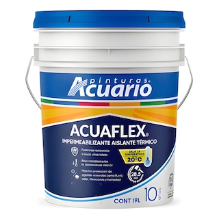 Foto 2 | Impermeabilizante Acuario Acuaflex Aislante Termico 10 Años