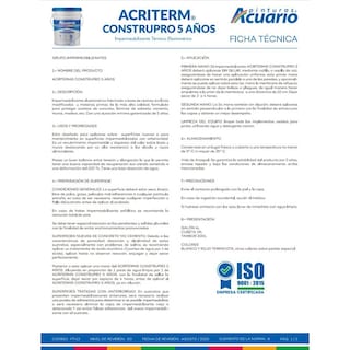 Foto 3 | Impermeabilizante Fibratado Acuario Construpro 5 Años 19lt