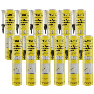 Foto 1 | Sellador Acrílico Caulk Stanley Premium, Siliconado, 300 Ml, Blanco - Venta Internacional.