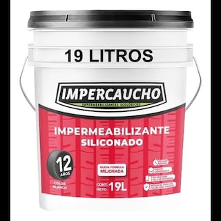 Foto 1 | Impermeabilizante Impercaucho 12 Años Blanco