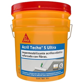 Foto 1 | Cubeta Impermeabilizante Acril Techo 5 Años Blanco Sika