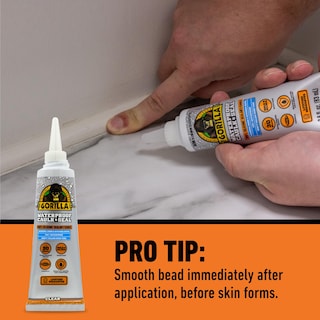 Foto 4 | Sellador Impermeable Gorilla 100% Silicona 82 Ml Transparente - Venta Internacional.