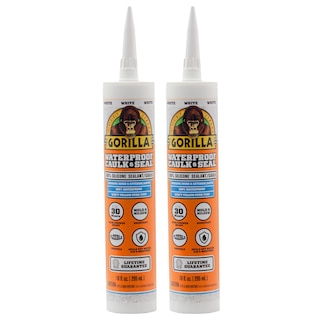 Foto 1 | Sellador De Silicona Caulk & Seal Gorilla Waterproof 300 Ml Color Blanco - Venta Internacional.
