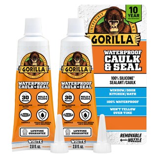 Foto 1 | Sellador De Silicona Impermeable Gorilla White 82 Ml (paquete De 2) - Venta Internacional.