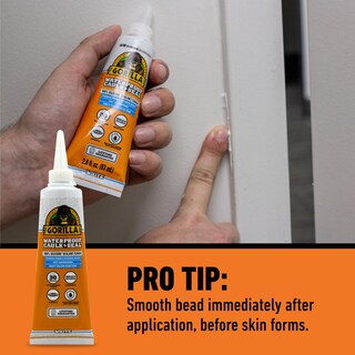 Foto 4 | Sellador De Silicona Impermeable Gorilla White 82 Ml (paquete De 2) - Venta Internacional.