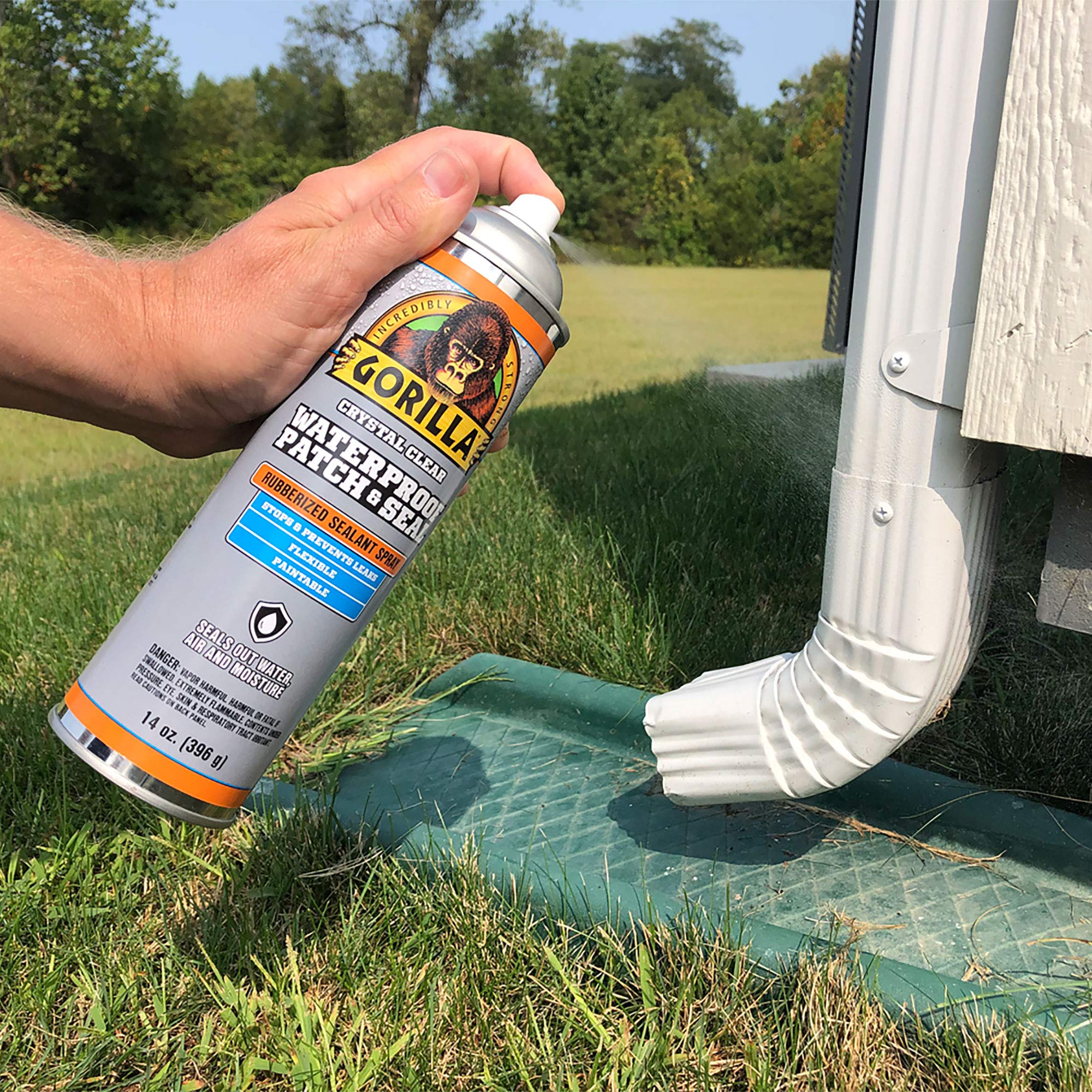Foto 4 pulgar | Spray Sellador Impermeable Con Revestimiento De Goma Patch & Seal Gorilla - Venta Internacional.