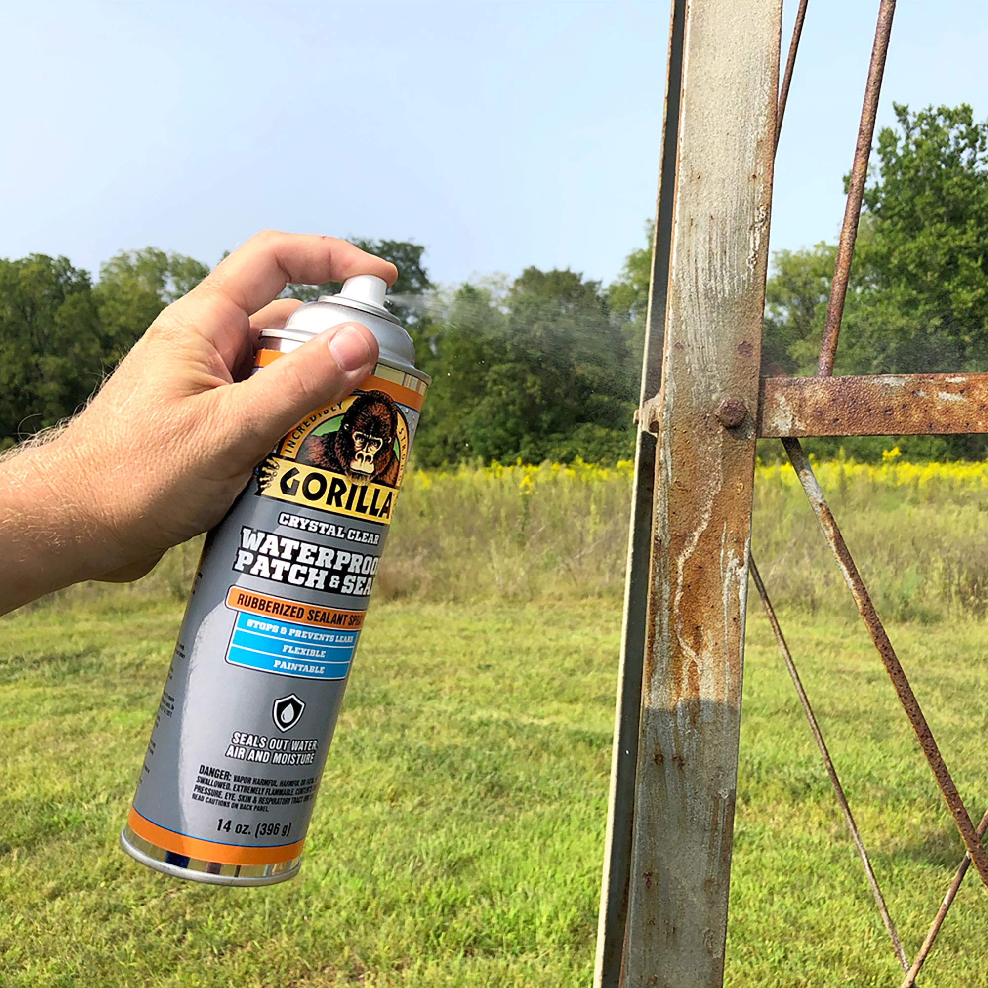 Foto 5 | Spray Sellador Impermeable Con Revestimiento De Goma Patch & Seal Gorilla - Venta Internacional.