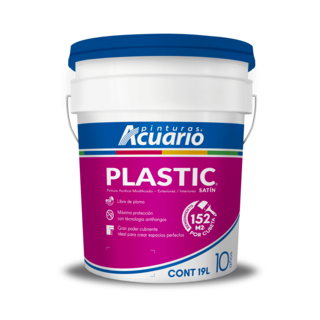 Foto 1 | Pintura Cover Plastic Acuario 19 L Blanco