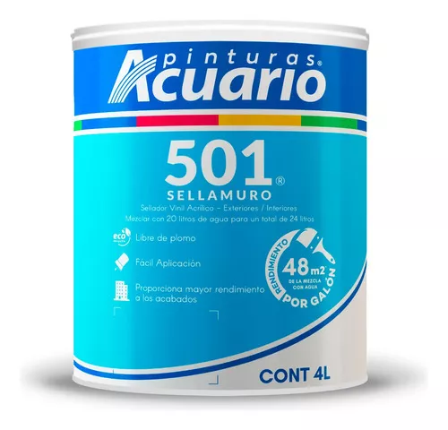 Foto 1 | Sellador Vinílico 5 a 1 Pinturas Acuario